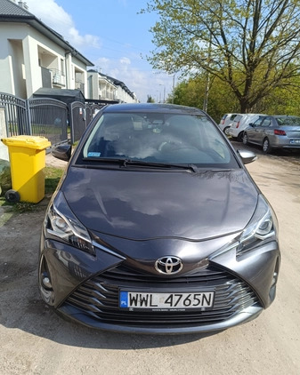 Toyota Yaris cena 54999 przebieg: 72000, rok produkcji 2020 z Warszawa małe 232
